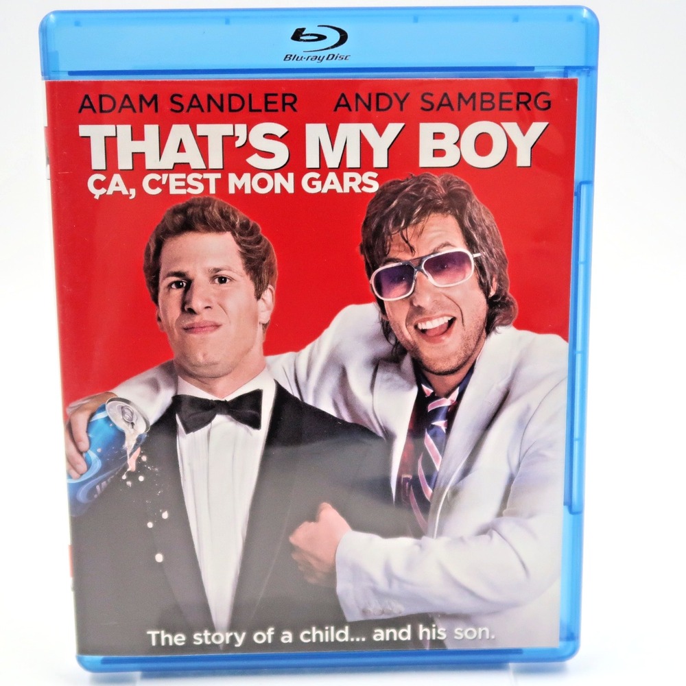 Thats My Boy Blu-ray 2012 Adam Sandler Andy Samberg Sony Pictures Movie
